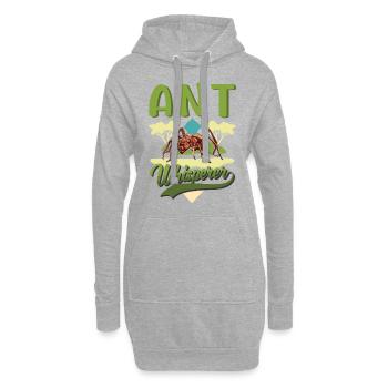 Fourmis Whisperer Fourmilière Fourmi Whisperer - Sweat-shirt à capuche long Femme - gris chiné - Devant