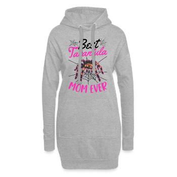 Meilleure maman tarentule de tous les temps Tarantel Mama - Sweat-shirt à capuche long Femme - gris chiné - Devant