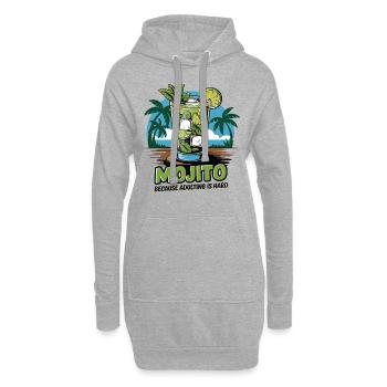 Mojito – Der Eltern-Retter - Hoodie-Kleid - Grau meliert - Vorne