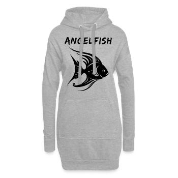 Skalar - Hoodie-Kleid - Grau meliert - Vorne
