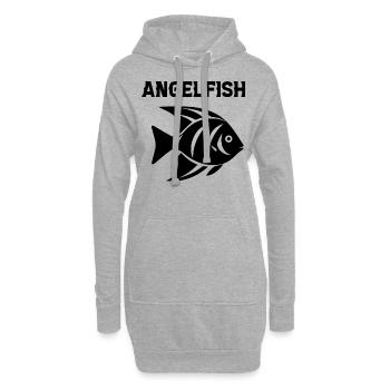 Skalar - Hoodie-Kleid - Grau meliert - Vorne