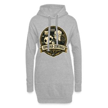 Opa VAR-Zentrale - Hoodie-Kleid - Grau meliert - Vorne