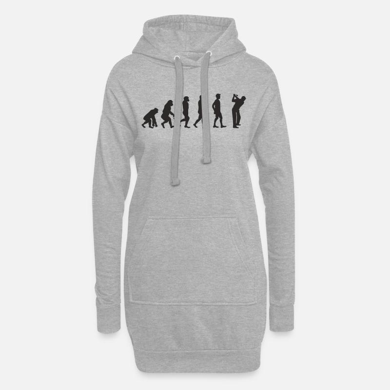 Evolution Golf - Hoodie-Kleid - Grau meliert
