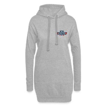 Patrick Top Vater - Hoodie-Kleid - Grau meliert - Vorne