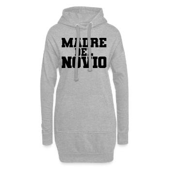 Madre del Novio Groom's Mother Wedding Gift - Hoodie Dress - heather grey - Front