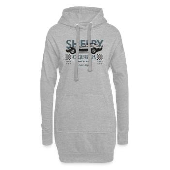 American Dream Cars Shelby Daytona Cobra Geschenk - Hoodie-Kleid - Grau meliert - Vorne