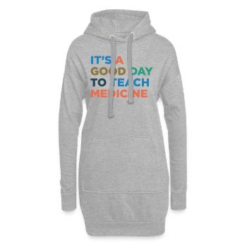 Medizinlehrer Unterrichten - Hoodie-Kleid - Grau meliert - Vorne