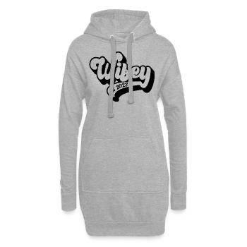 2023 Verlobung Brautdusche Hochzeit - Hoodie-Kleid - Grau meliert - Vorne