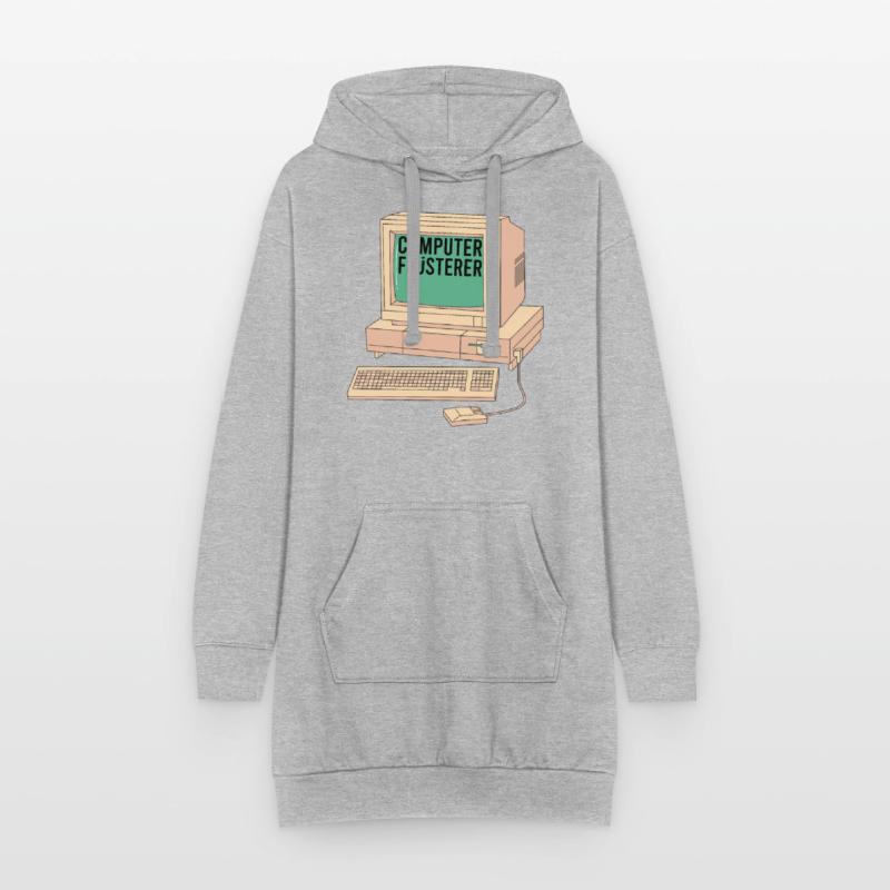 Informatik Computer Programmierer Entwickler Coder Hoodie-Kleid