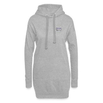 Cuillère - Sweat-shirt à capuche long Femme - gris chiné - Devant