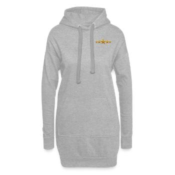 5 strellas - Sweat-shirt à capuche long Femme - gris chiné - Devant
