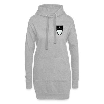Gendarm Képi G.D. (Abteilungsgendarm) - Hoodie-Kleid - Grau meliert - Vorne