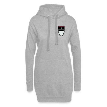 Gendarm Képi G.R. (Republikanischer Gendarm) - Hoodie-Kleid - Grau meliert - Vorne