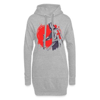 Ritter - Hoodie-Kleid - Grau meliert - Vorne