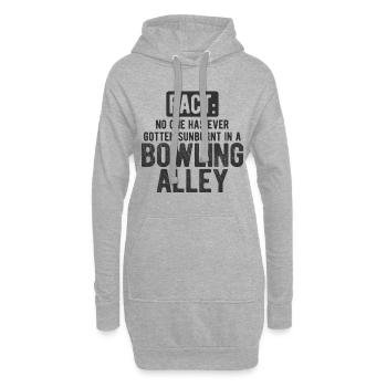 Bowling - Hoodie-Kleid - Grau meliert - Vorne