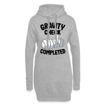 Gute Besserung Gebrochener Arm Geschenk Genesung - Hoodie-Kleid - Grau meliert - Vorne