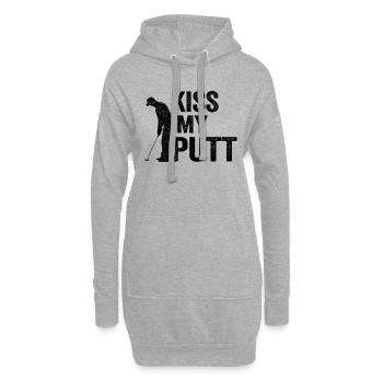 Golfer Golf Spieler Golfen Herren Golfschläger - Hoodie-Kleid - Grau meliert - Vorne