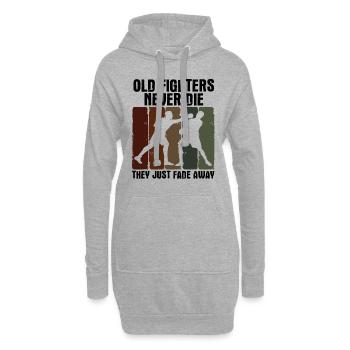 Boxsport Boxing - Hoodie-Kleid - Grau meliert - Vorne