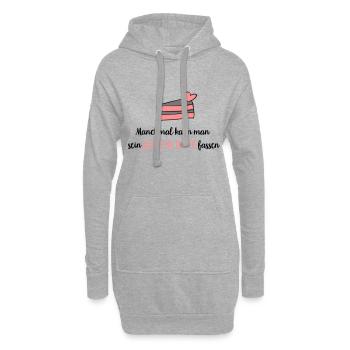 TORTE - Hoodie-Kleid - Grau meliert - Vorne