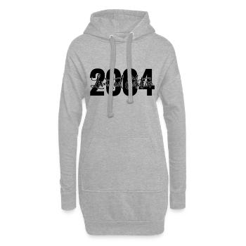 Limited Edition 2004 - Hoodie-Kleid - Grau meliert - Vorne
