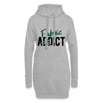 Nähen Und Schneidern Für Näher - Hoodie-Kleid - Grau meliert - Vorne
