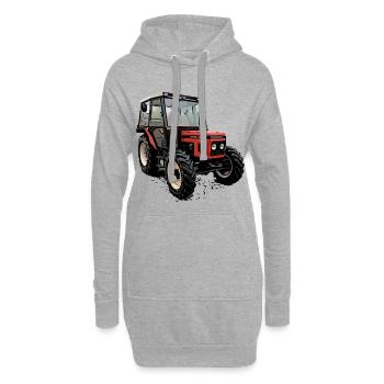 Szetor Traktor 5245 - Hoodie-Kleid - Grau meliert - Vorne