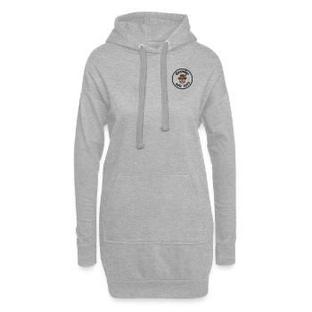 Grantler 1973 - pour anniversaire - Dicton bavarois - Sweat-shirt à capuche long Femme - gris chiné - Devant