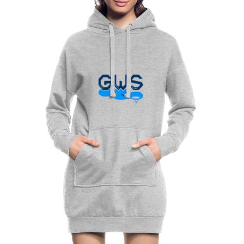 Global Warming Snowman - Sweat-shirt à capuche long Femme