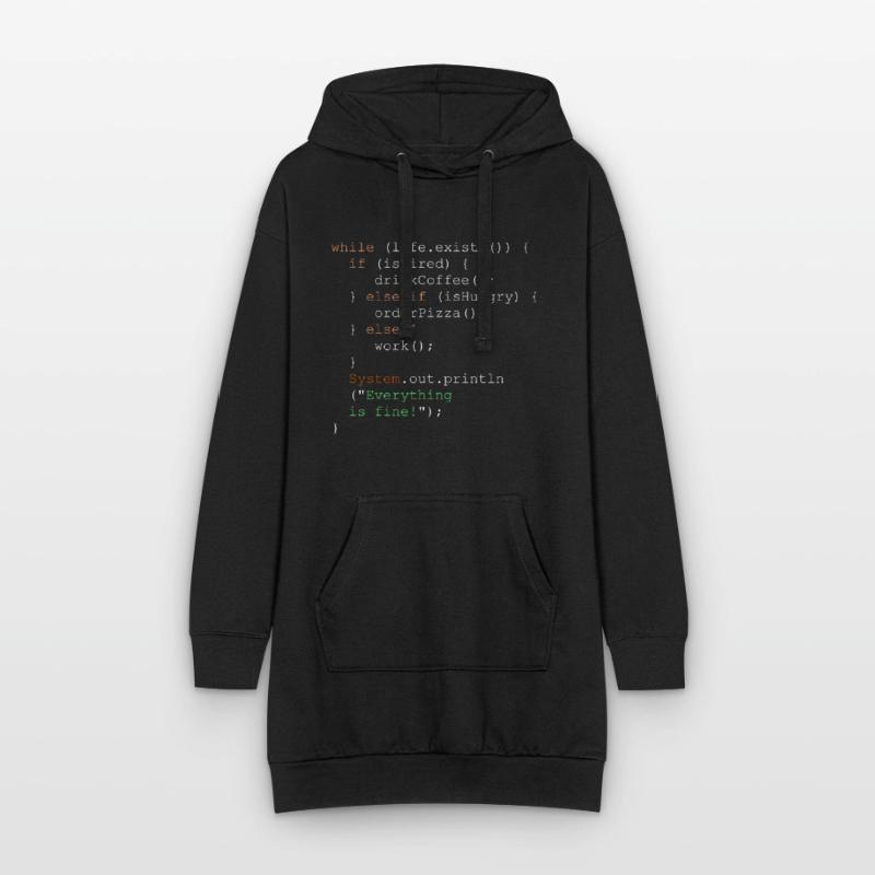 Programming, programmer and program code Hoodie Dress