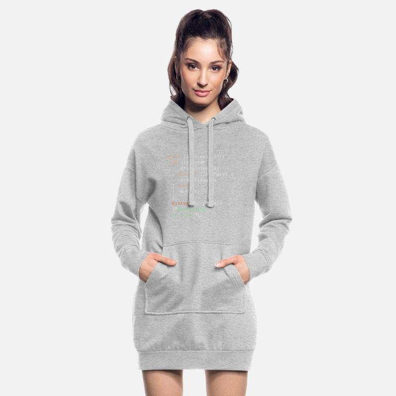 Hoodie-Kleid