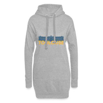 Toulouse - Hoodie-Kleid - Grau meliert - Vorne