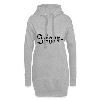 Jaeger Jäger Occupation abattu Jagdkommando - Sweat-shirt à capuche long Femme - gris chiné - Devant