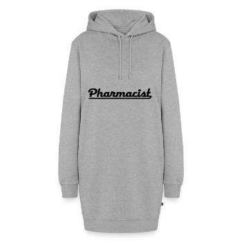 Pharmaciens - Sweat-shirt à capuche long Femme - gris chiné - Devant