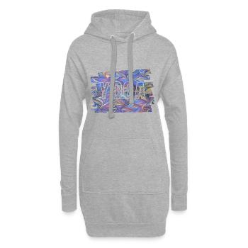 yoga rs e 45 - Hoodie-Kleid - Grau meliert - Vorne