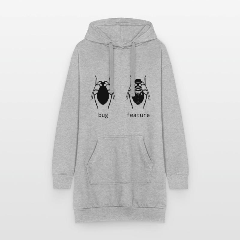 Bug oder feature Hoodie-Kleid