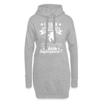 Ice Hockey Funny Quotes Player Fan Coach Gift - Hoodie-Kleid - Grau meliert - Vorne