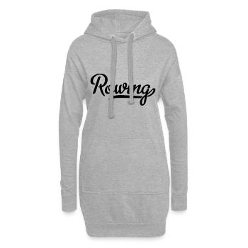 ROWING - Hoodie-Kleid - Grau meliert - Vorne
