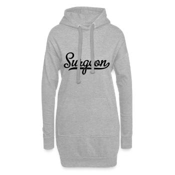 Chirurg - Hoodie-Kleid - Grau meliert - Vorne