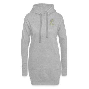 Remise à l’eau - Sweat-shirt à capuche long Femme - gris chiné - Devant