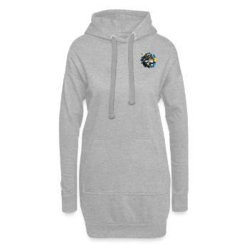 Loup - Le fier animal provincial du VärmlandLoup - Värmla - Sweat-shirt à capuche long Femme - gris chiné - Devant