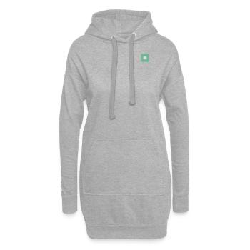 Shoot - Hoodie-Kleid - Grau meliert - Vorne