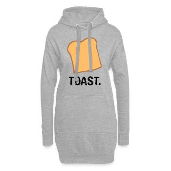 Toast. - Hoodie-Kleid - Grau meliert - Vorne