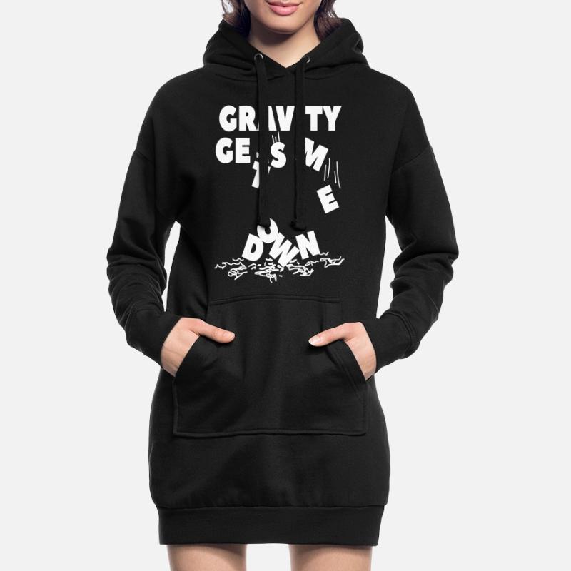 Gravity Physics - Gravity Physics - Say nerd Hoodie Dress