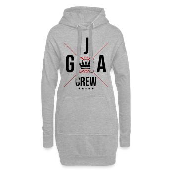 Jga Crew Junggesellenabschied - Hoodie-Kleid - Grau meliert - Vorne