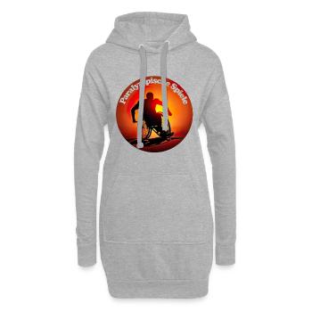 Paralympische Spiele für Athleten mit Hindernissen - Hoodie-Kleid - Grau meliert - Vorne