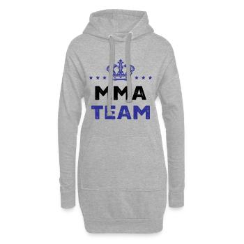 Mma Team - Hoodie-Kleid - Grau meliert - Vorne