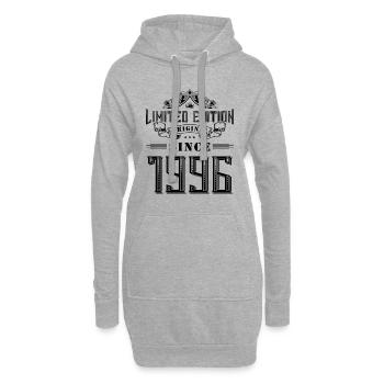 Édition limitée 1996 - Sweat-shirt à capuche long Femme - gris chiné - Devant