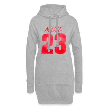 Malle 23 Majorque 2023 (Garantie du prix le plus bas) - Sweat-shirt à capuche long Femme - gris chiné - Devant