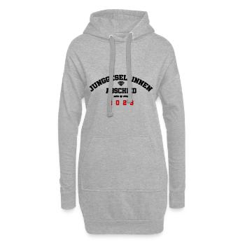 Jga 2023 Junggesellinnenabschied - Hoodie-Kleid - Grau meliert - Vorne
