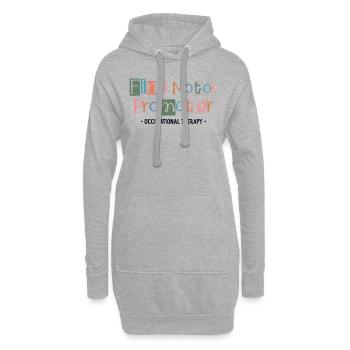 Promoteur de motricité fine ergothérapie ergothérapie - Sweat-shirt à capuche long Femme - gris chiné - Devant